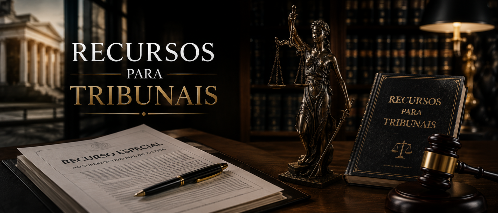 Banner do Curso Recursos para Tribunais